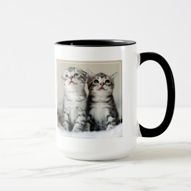 Caneca Dois gatinhos bonitos (Direita)