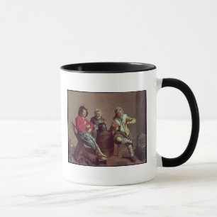 Caneca Dois meninos e uma música do fazer da menina, 162