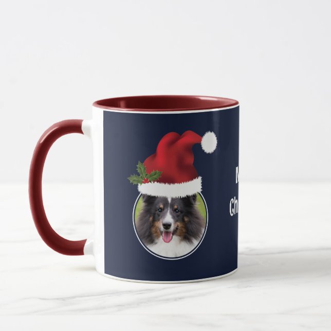 Caneca Dois Modelos de Fotos Personalizáveis de Gorros Ve (Esquerda)