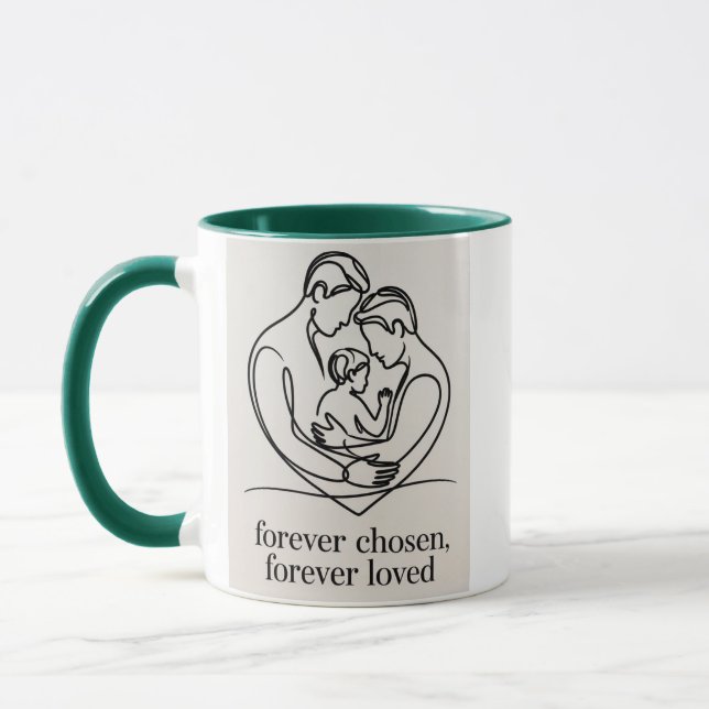 Caneca Dois pais esperando bebê (Esquerda)