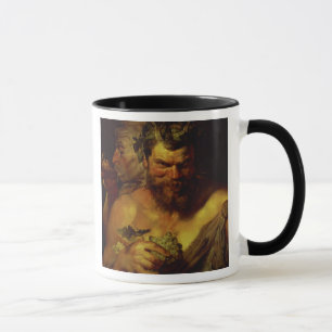 Caneca Dois Satyrs (óleo no painel)