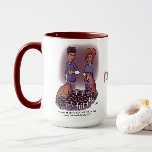 Caneca Dominance Combo Mug Large (Com Donut)