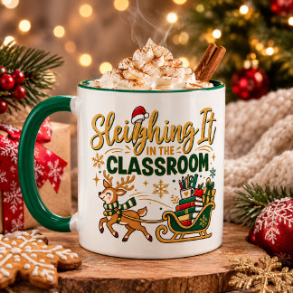 Caneca Dominando na Sala de Aula Professor Natal