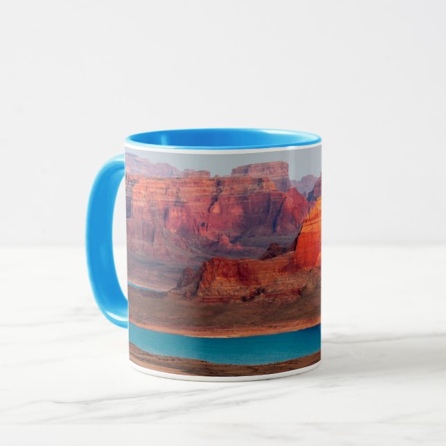 Caneca Dominguez Butte & Lake Powell, Utah (Frente Esquerda)