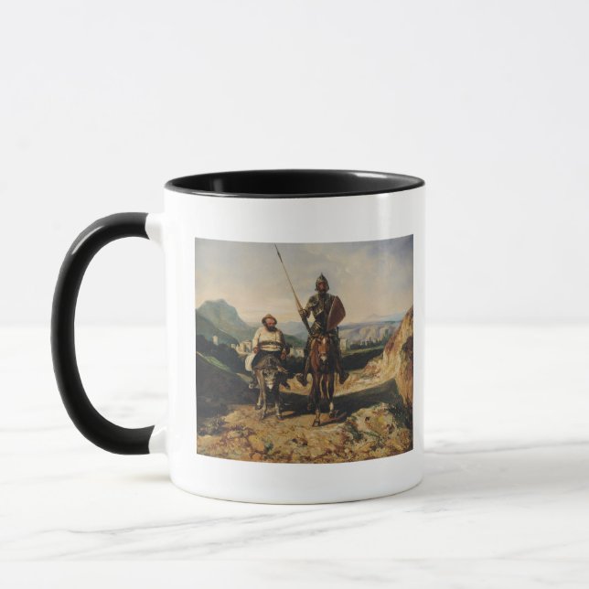 Caneca Don Quixote e Sancho (Esquerda)