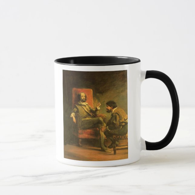 Caneca Don Quixote e Sancho Panza (Direita)