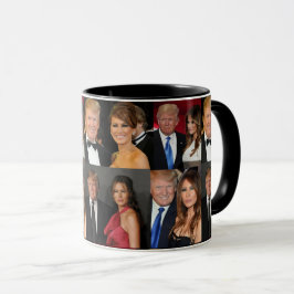 CANECA DONALD & MELANIA TRUMP