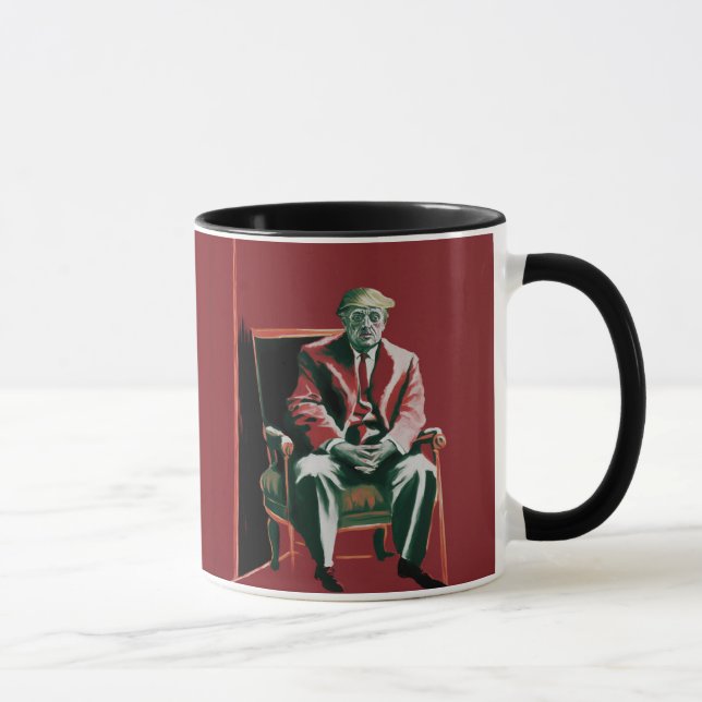 Caneca Donald Trump em Francis Bacon Style (Direita)