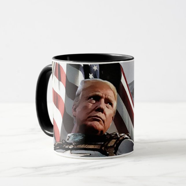 Caneca Donald Trump Flag Mug (Frente Esquerda)