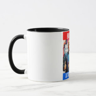 CANECA DONALD TRUMP - NASCER DE SER UMA GAROTA TRUMP