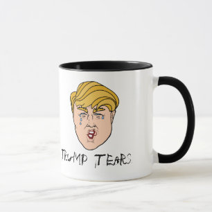 Caneca Donald Trump Tears - Tera uma taça