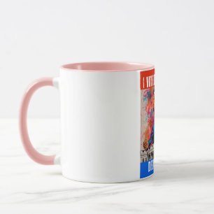 CANECA DONALD TRUMP - VOTEI A FAVOR DA TRUMP, POR ISSO TR