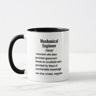 Caneca Dons de definição de Engenheiros mecânicos engraça