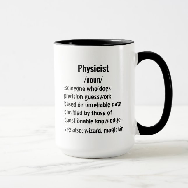 Caneca dons de definição de físico engraçado para mulhere (Direita)