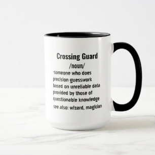 Caneca Dons de definição de Guarda de cruzamentos engraça