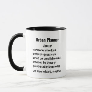Caneca Dons de definição de planador urbano engraçado par