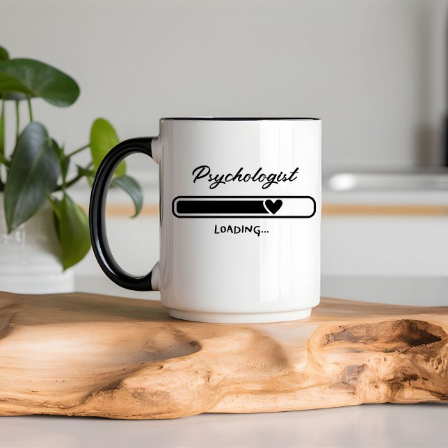 Caneca Dons de Graduação Personalizada de Psicólogo (Criador carregado)