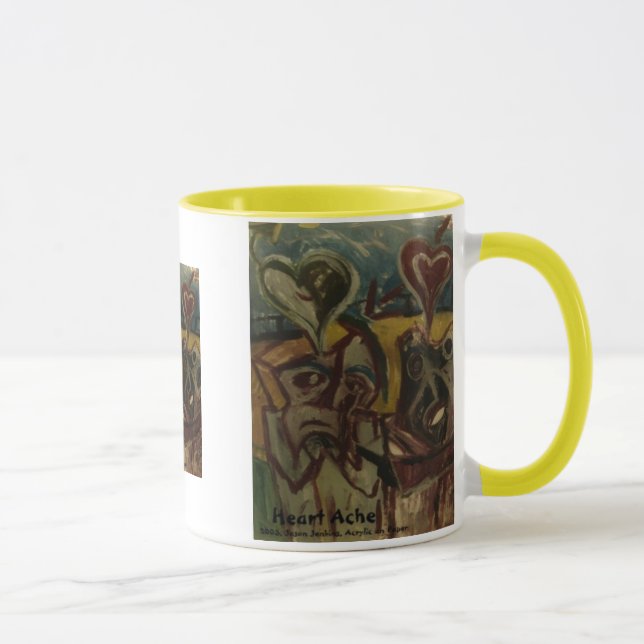 Caneca dor de coração (Direita)