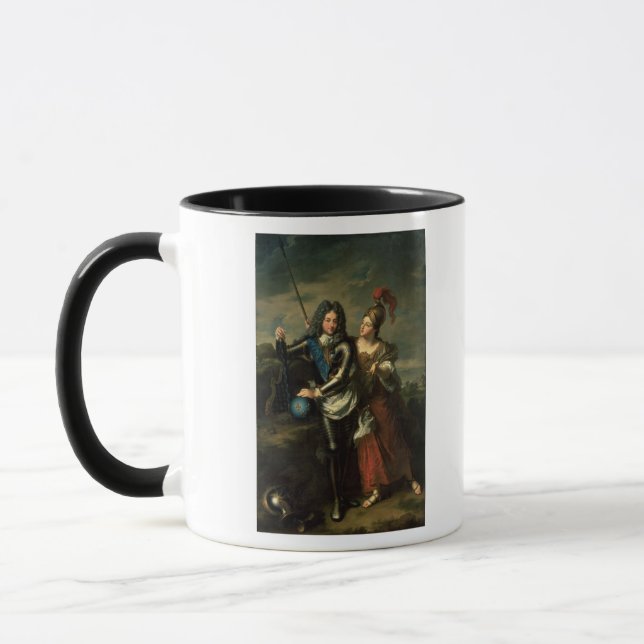 Caneca d'Orleans de Philippe II o regente de France (Esquerda)