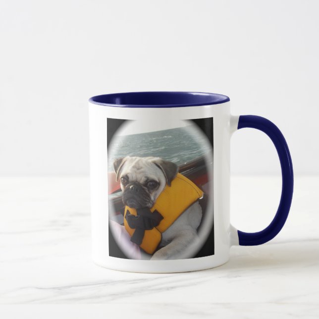 Caneca dos abraços e dos Pugs (Direita)
