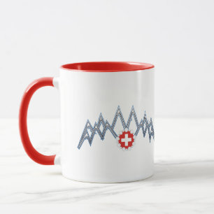 Caneca dos Alpes Suíços