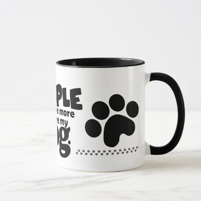 Caneca dos amantes do cão (Direita)