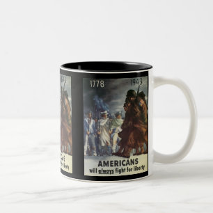 Caneca dos americanos - Primeira Guerra Mundial