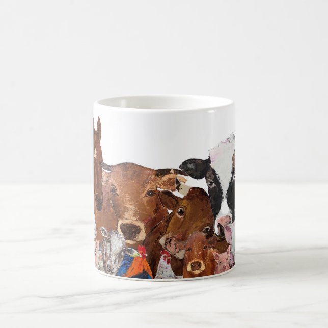 Caneca dos animais de fazenda (Centro)
