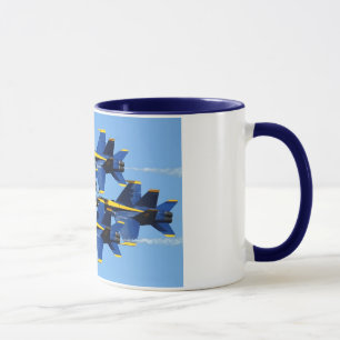 Caneca dos anjos azuis