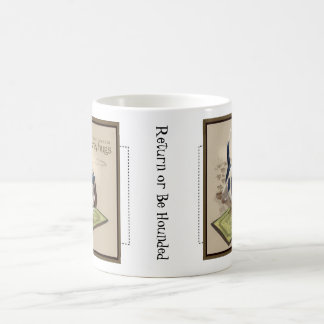 Caneca dos Bassets da rua do bordo