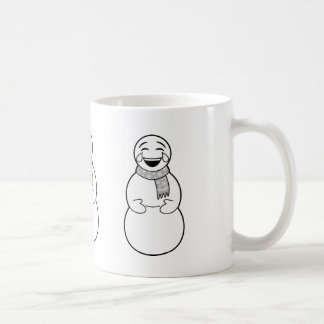 Caneca dos bonecos de neve de Emoji