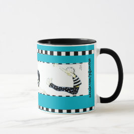 Caneca dos "caneca pilates e do café"