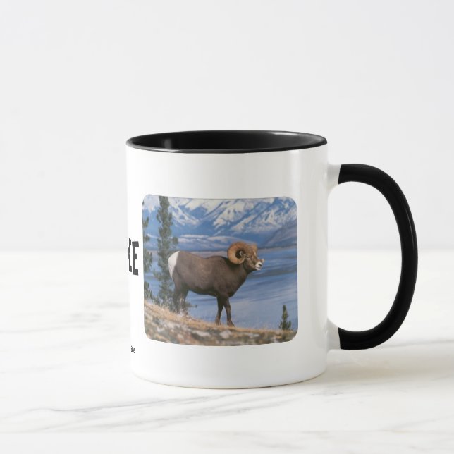 CANECA DOS CARNEIROS DE BIGHORN (Direita)