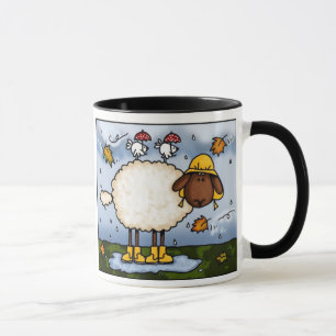 caneca dos carneiros do outono