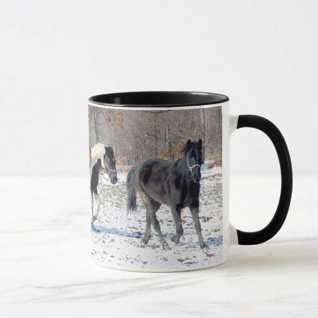 Caneca dos cavalos 03 (Direita)