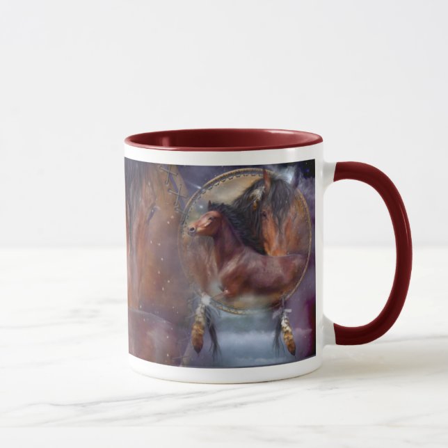 Caneca dos cavalos do espírito (Direita)