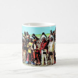 Caneca dos chefes indianos