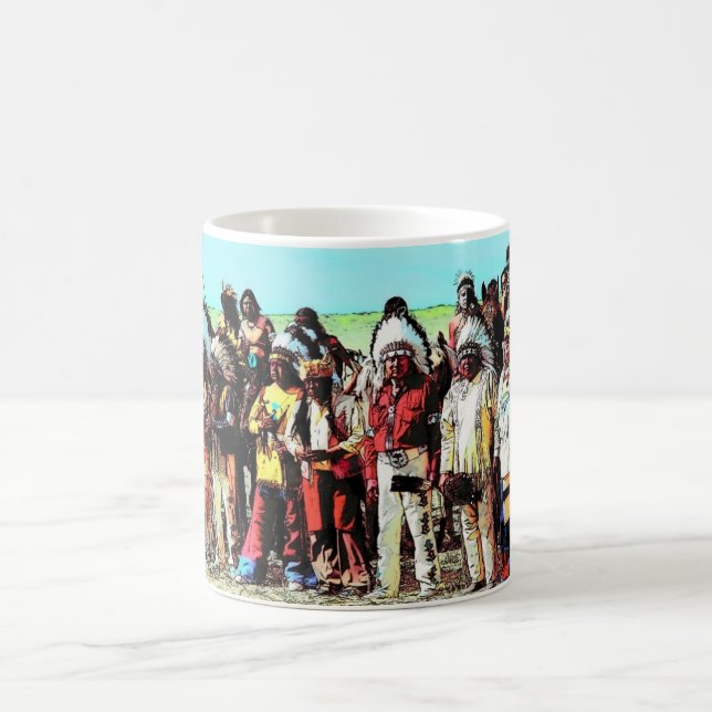 Caneca dos chefes indianos (Centro)
