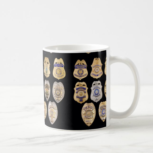 CANECA DOS CRACHÁS DA POLÍCIA (Direita)