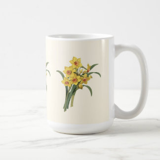 Caneca dos Daffodils do vintage