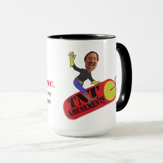 Caneca dos divertimentos de TNT