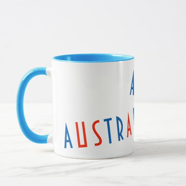 Caneca dos EUA AUSTRÁLIA (Esquerda)