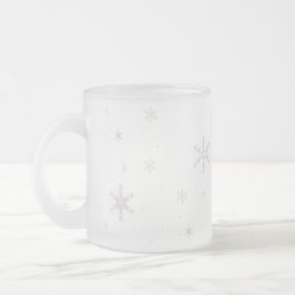Caneca dos flocos de neve
