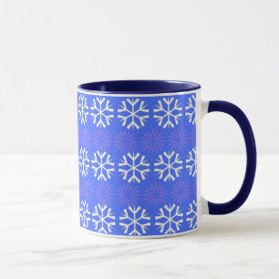 Caneca dos flocos de neve