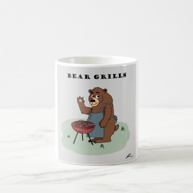 Caneca dos grylls do urso (Centro)