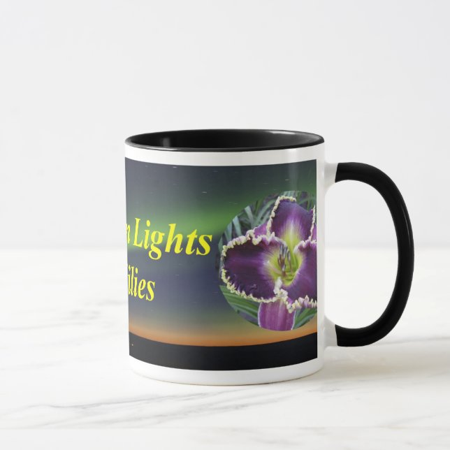 Caneca dos hemerocallis da aurora boreal (Direita)