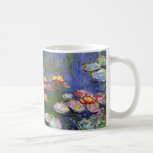 Caneca dos lírios de água 1916 de Monet (Direita)