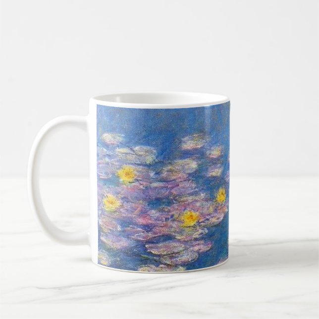 Caneca dos lírios de água amarela de Monet (Esquerda)