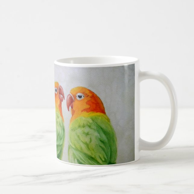 Caneca dos Lovebirds (Direita)