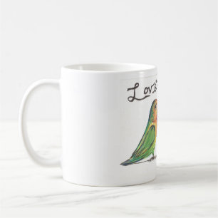 Caneca dos Lovebirds de Kissy